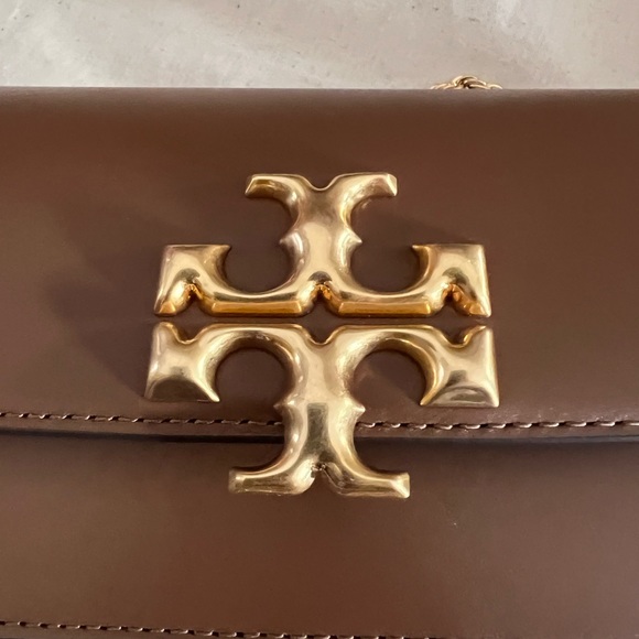 Tory Burch Eleanor phone crossbody in Moose NEW - Picture 10 of 13